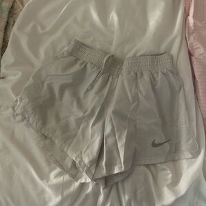 Nike Women's White Athletic Shorts